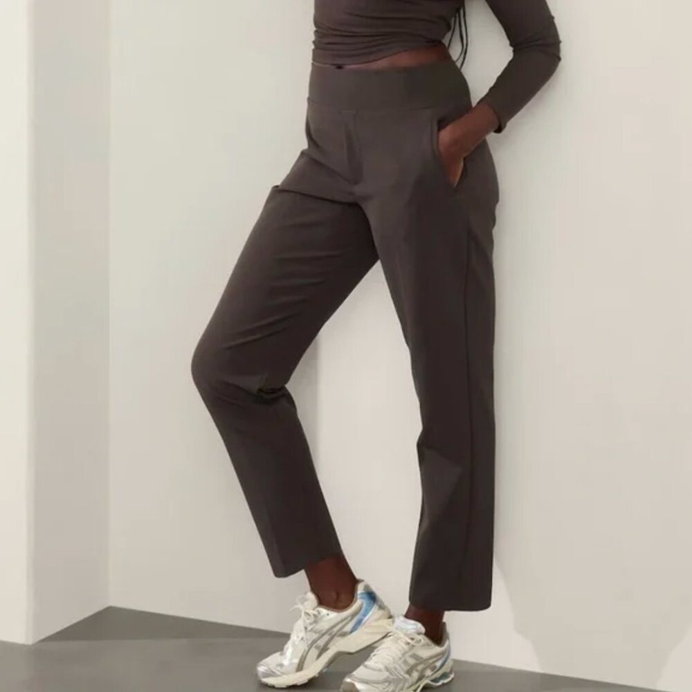 Athleta - Endless High Rise Pant - Truffle (brown) NWOT